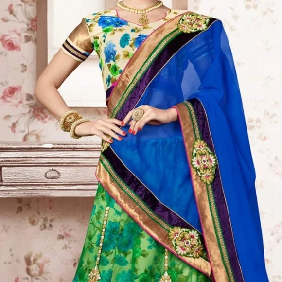 A line Lehenga Choli - Picture 4 of 11